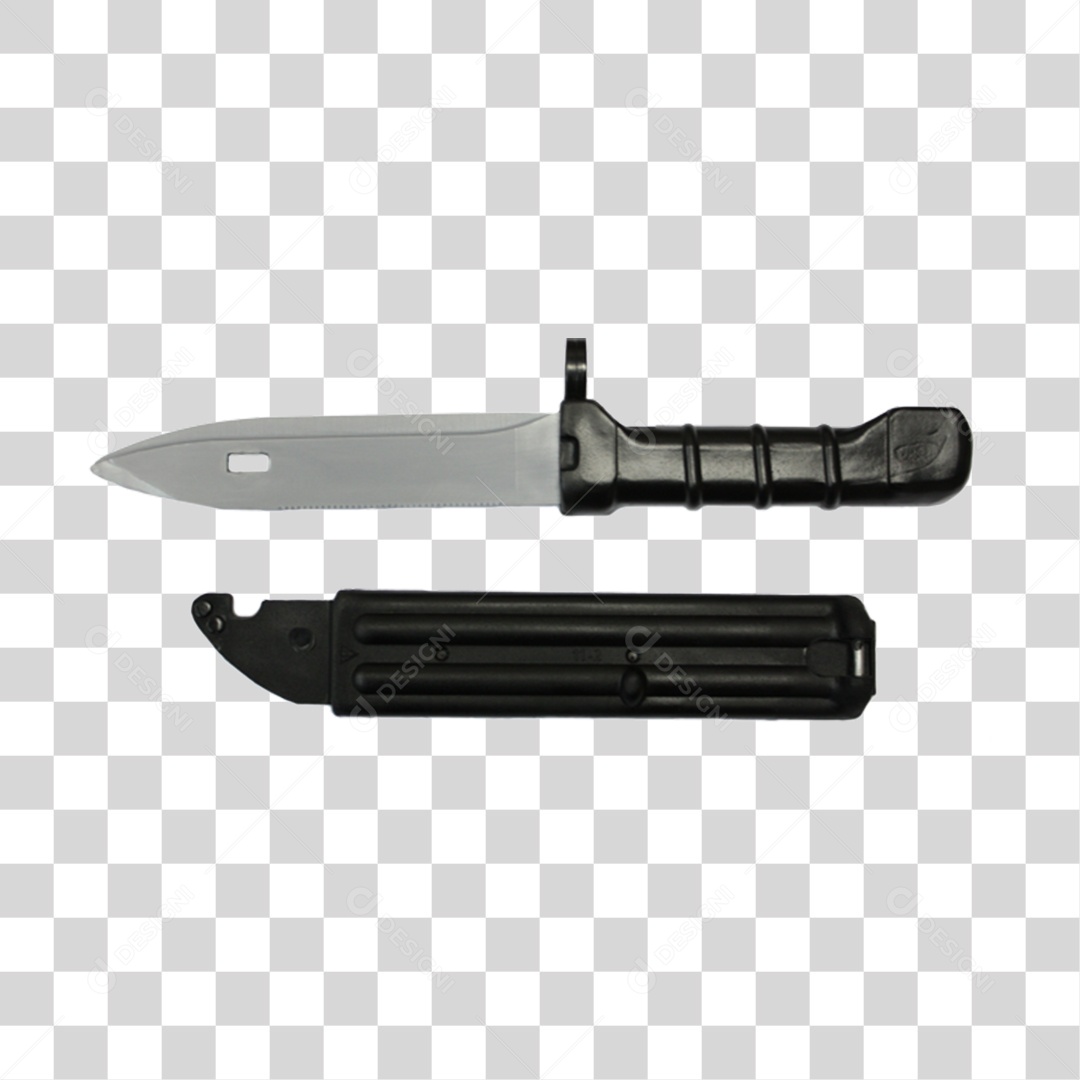 Faca Artesanal PNG Transparente