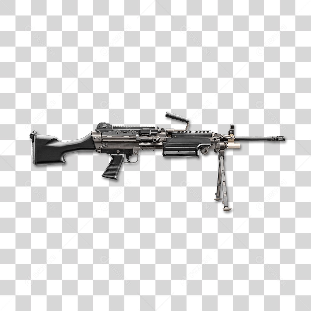 Metralhadora PNG Transparente
