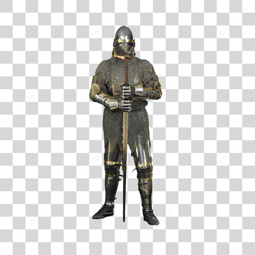 Armadura de Ferro PNG Transparente