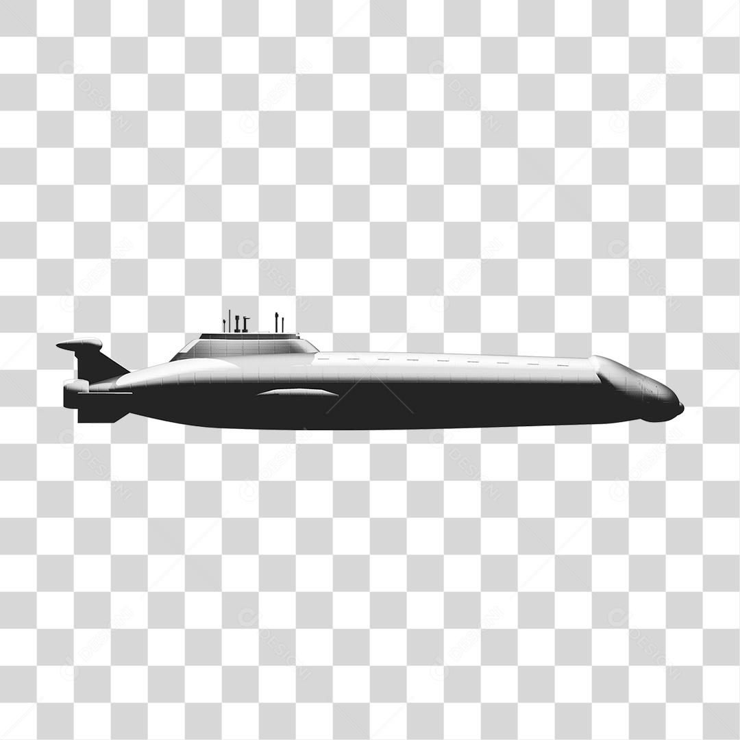 Submarino PNG Transparente