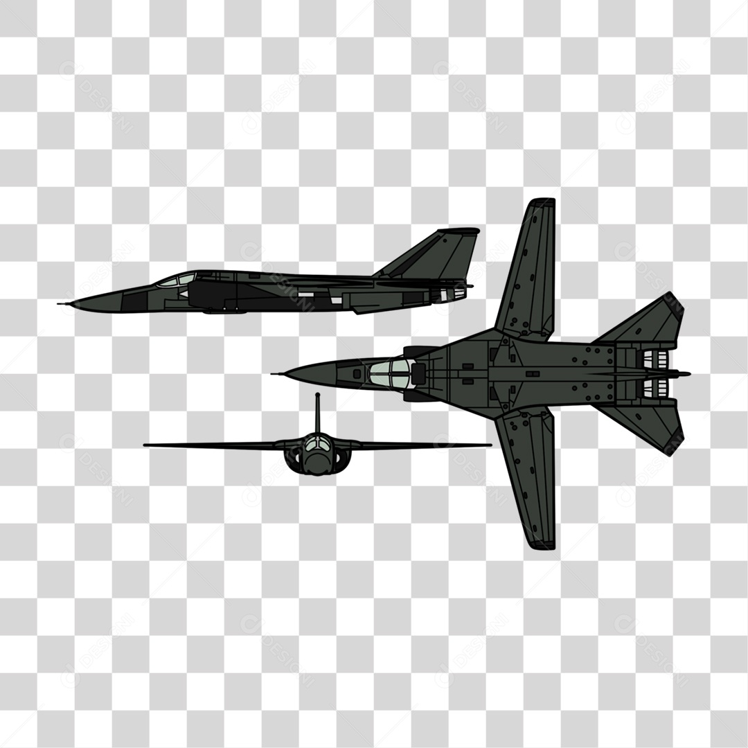 Aviões de Caça PNG Transparente