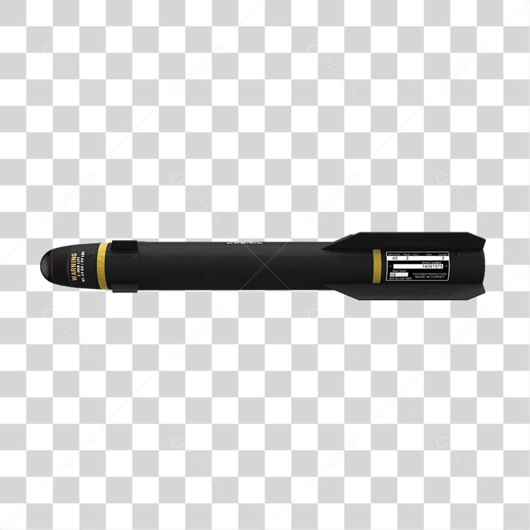Míssil PNG Transparente