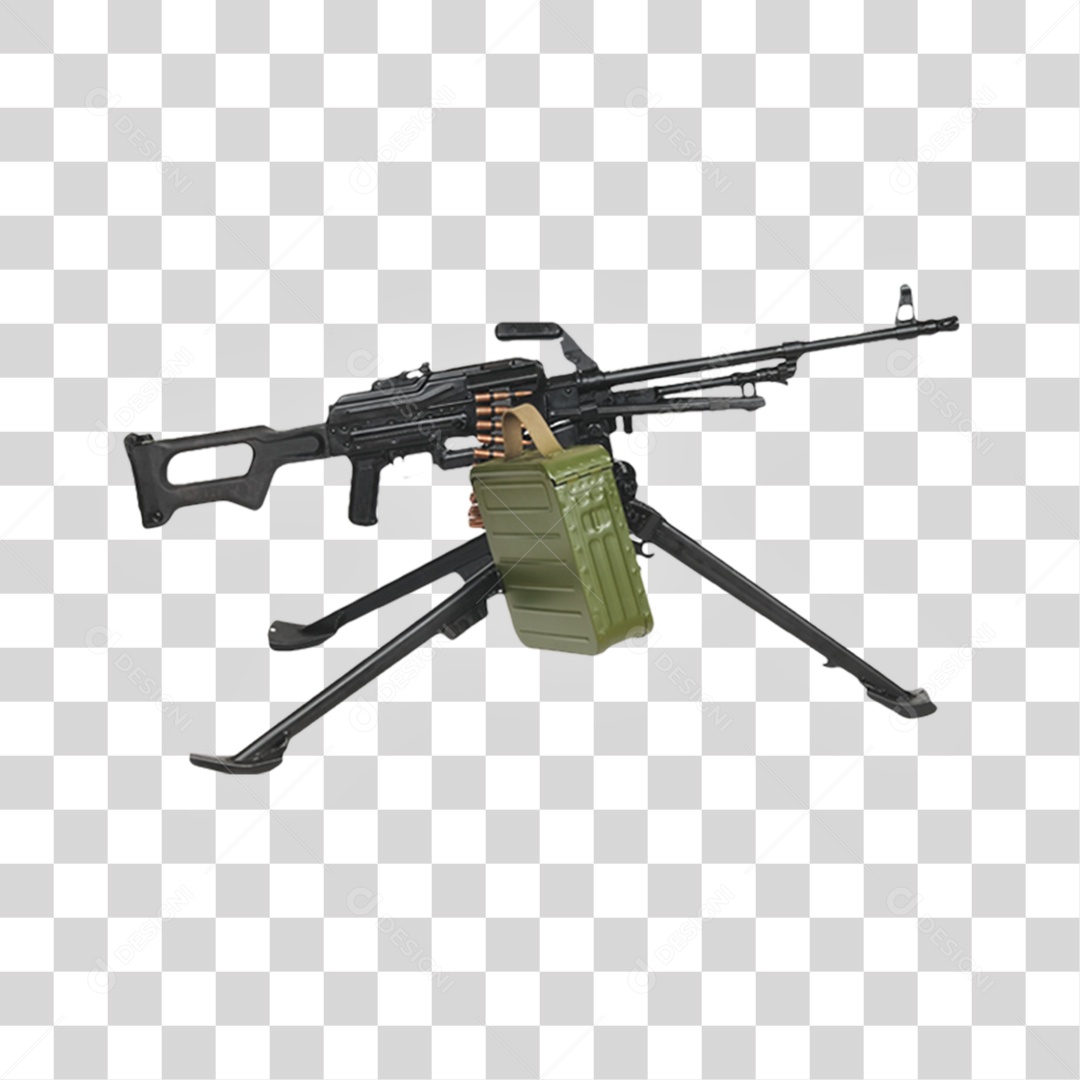 Metralhadora PNG Transparente