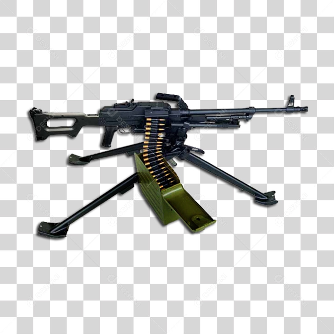 Metralhadora PNG Transparente