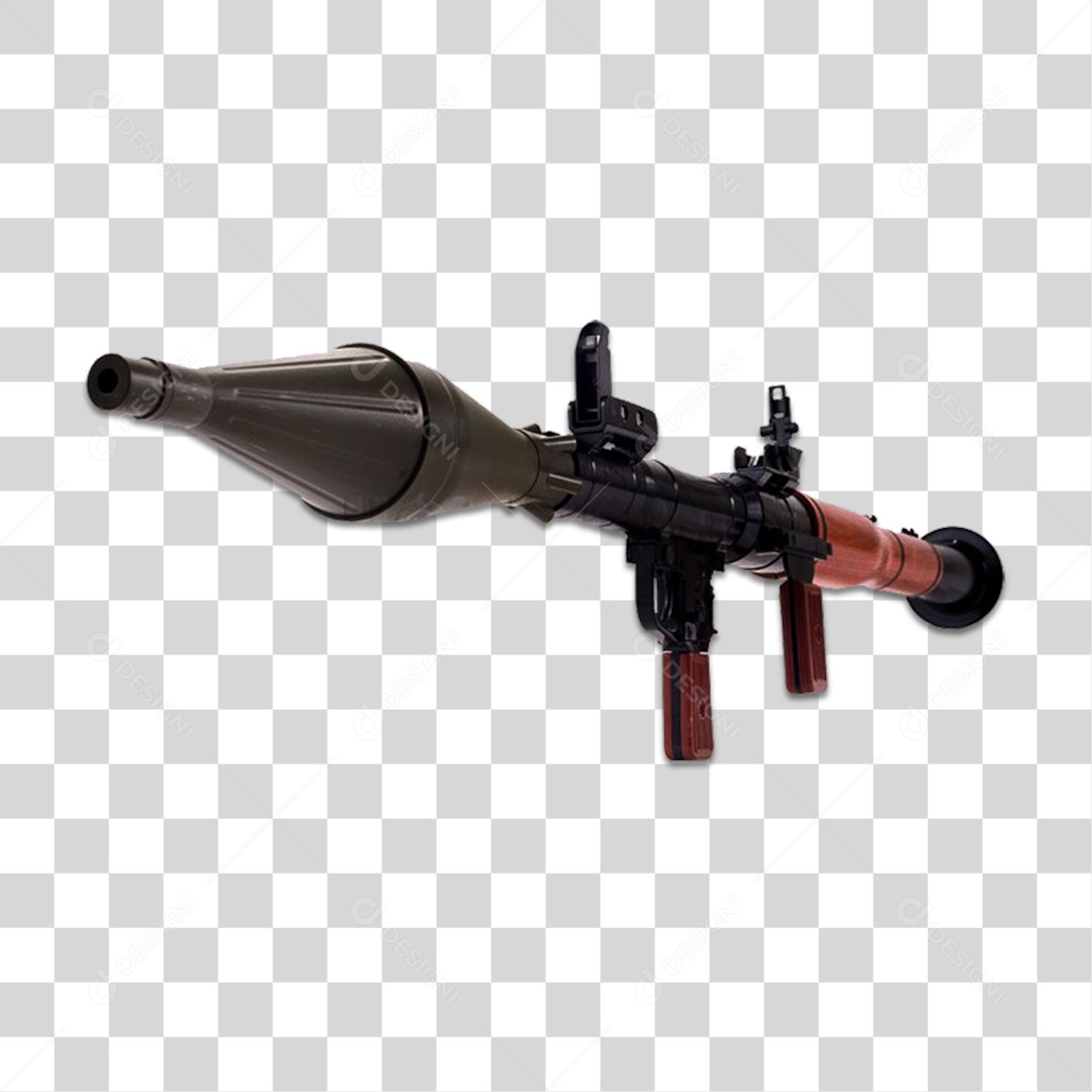 RPG Lança Míssil PNG Transparente
