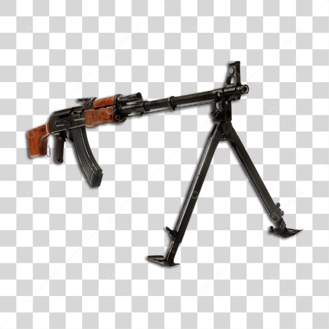 Metralhadora PNG Transparente