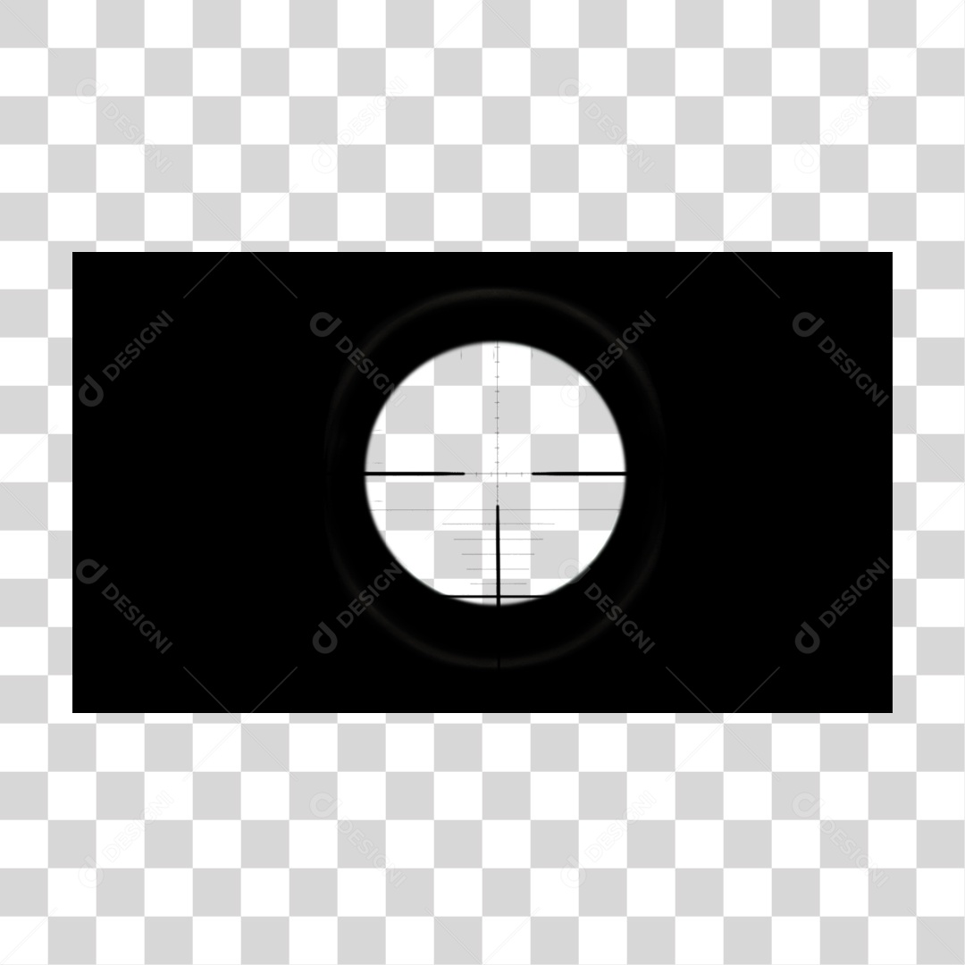 Mira Telescópica PNG Transparente