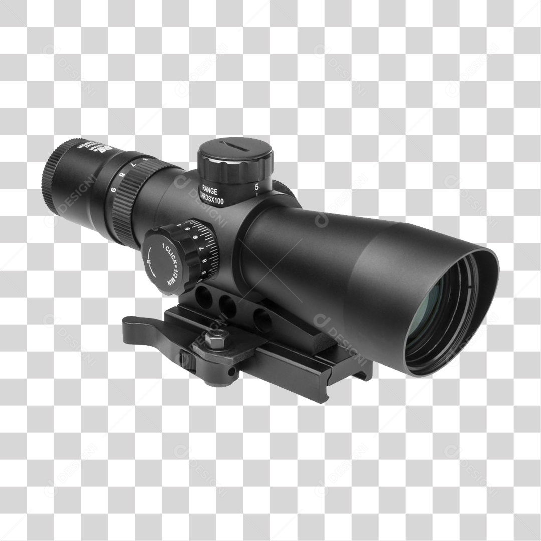 Mira Telescópica PNG Transparente