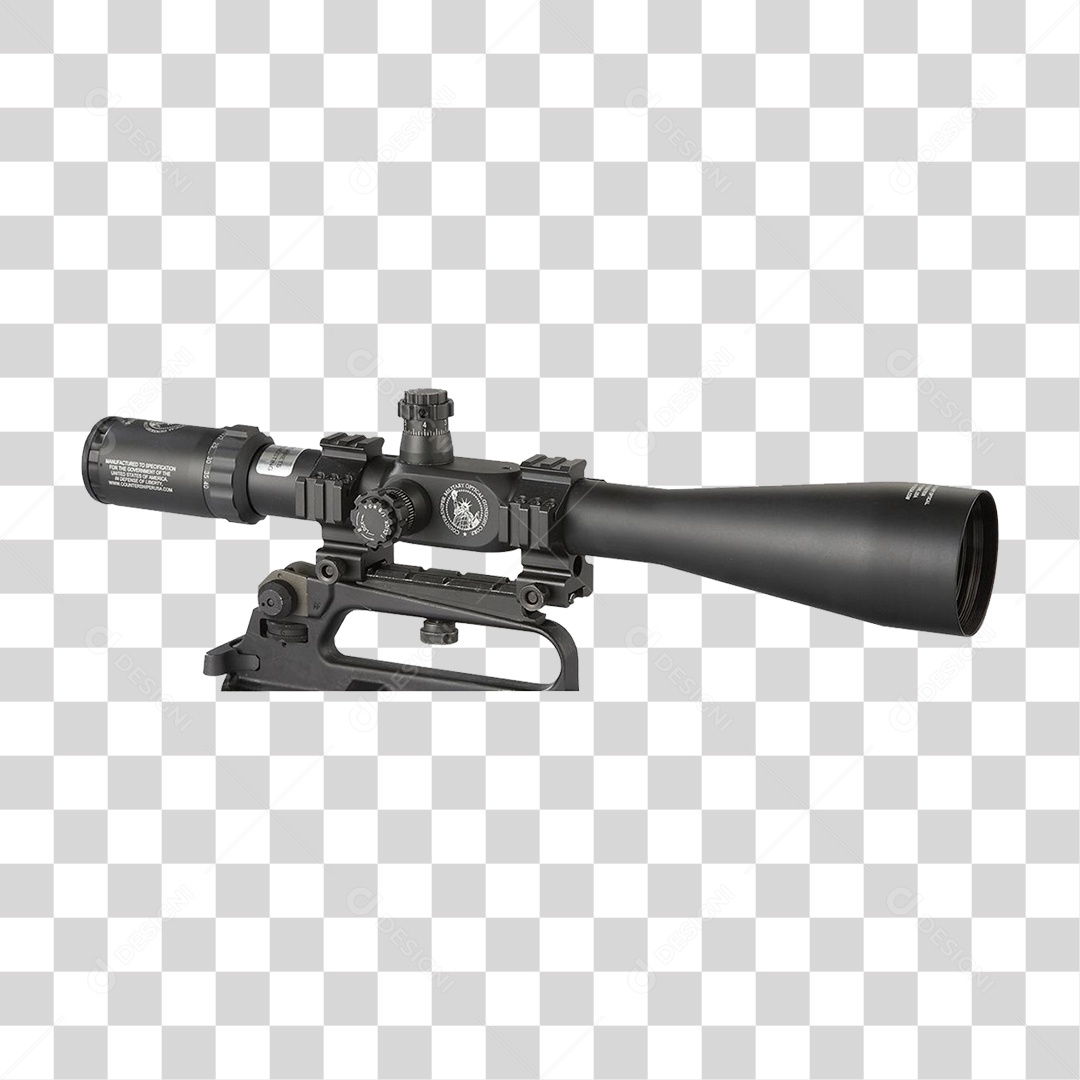 Mira Telescópica PNG Transparente