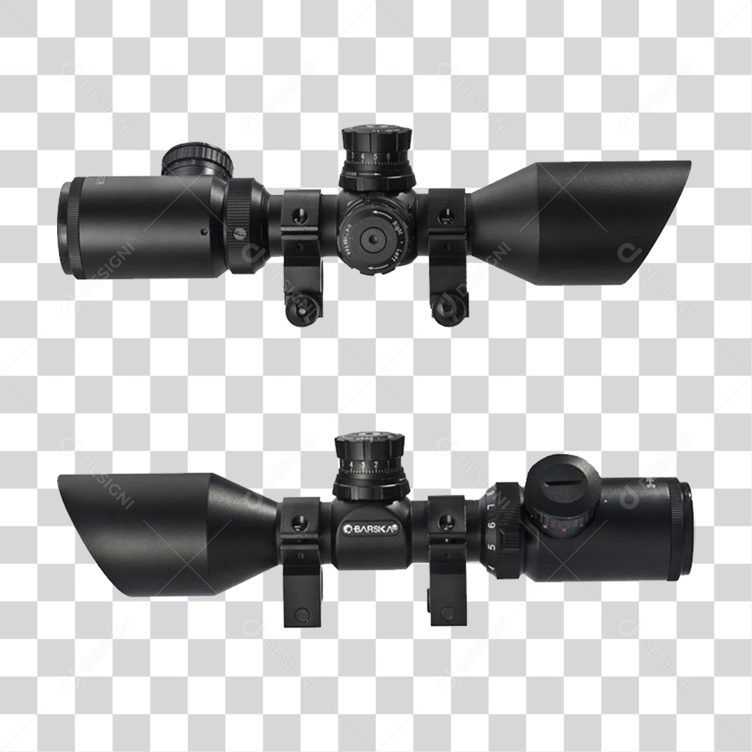 Mira Telescópica PNG Transparente