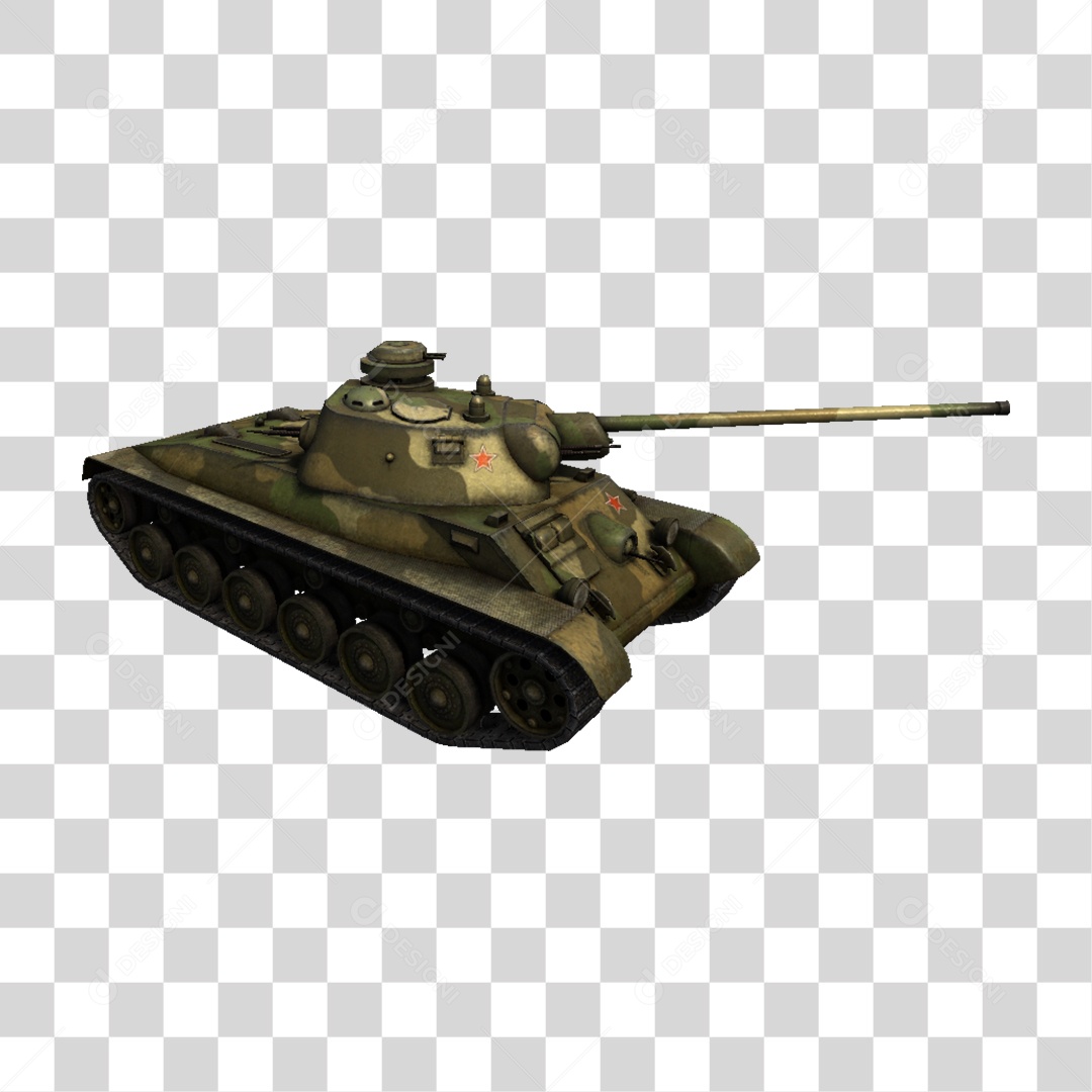 Tanque de Guerra PNG Transparente