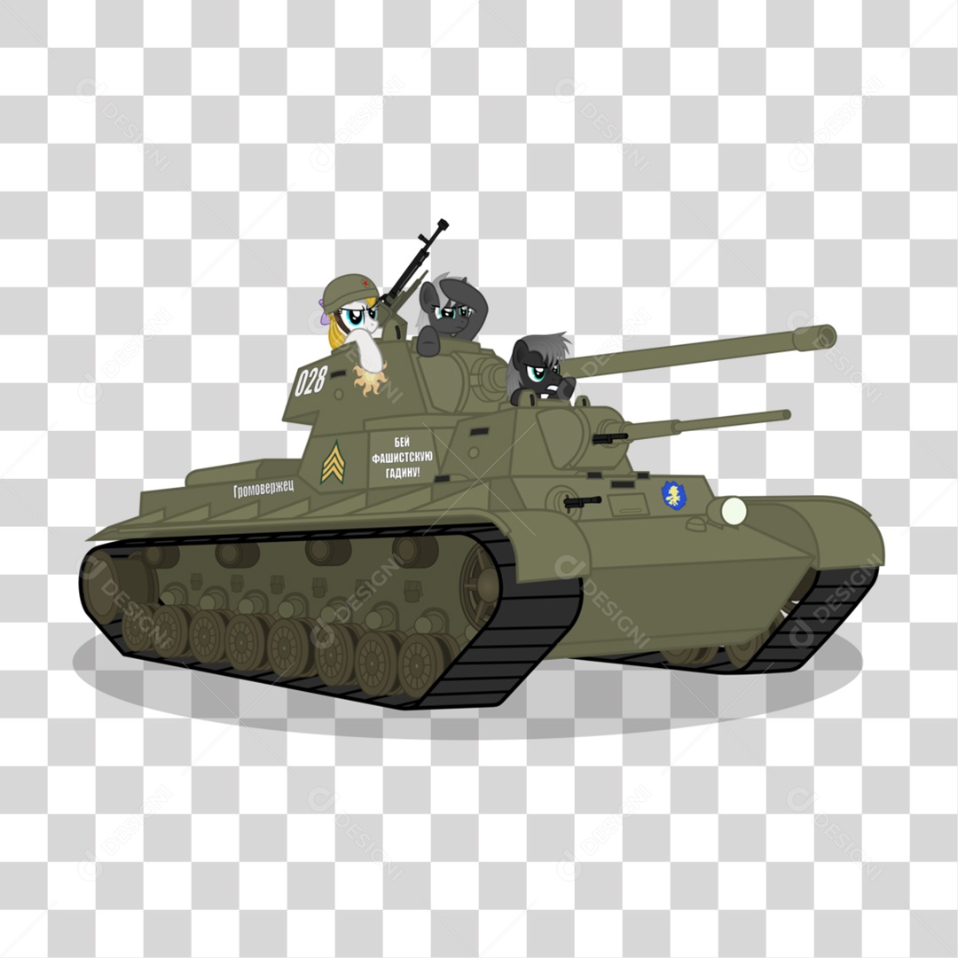 Tanque de Guerra PNG Transparente