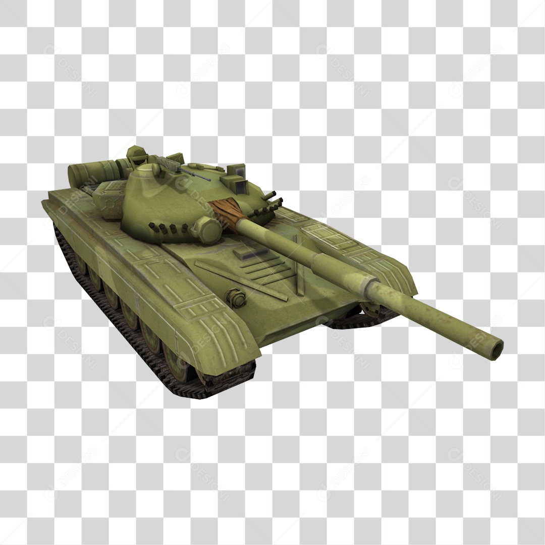 Tanque de Guerra PNG Transparente