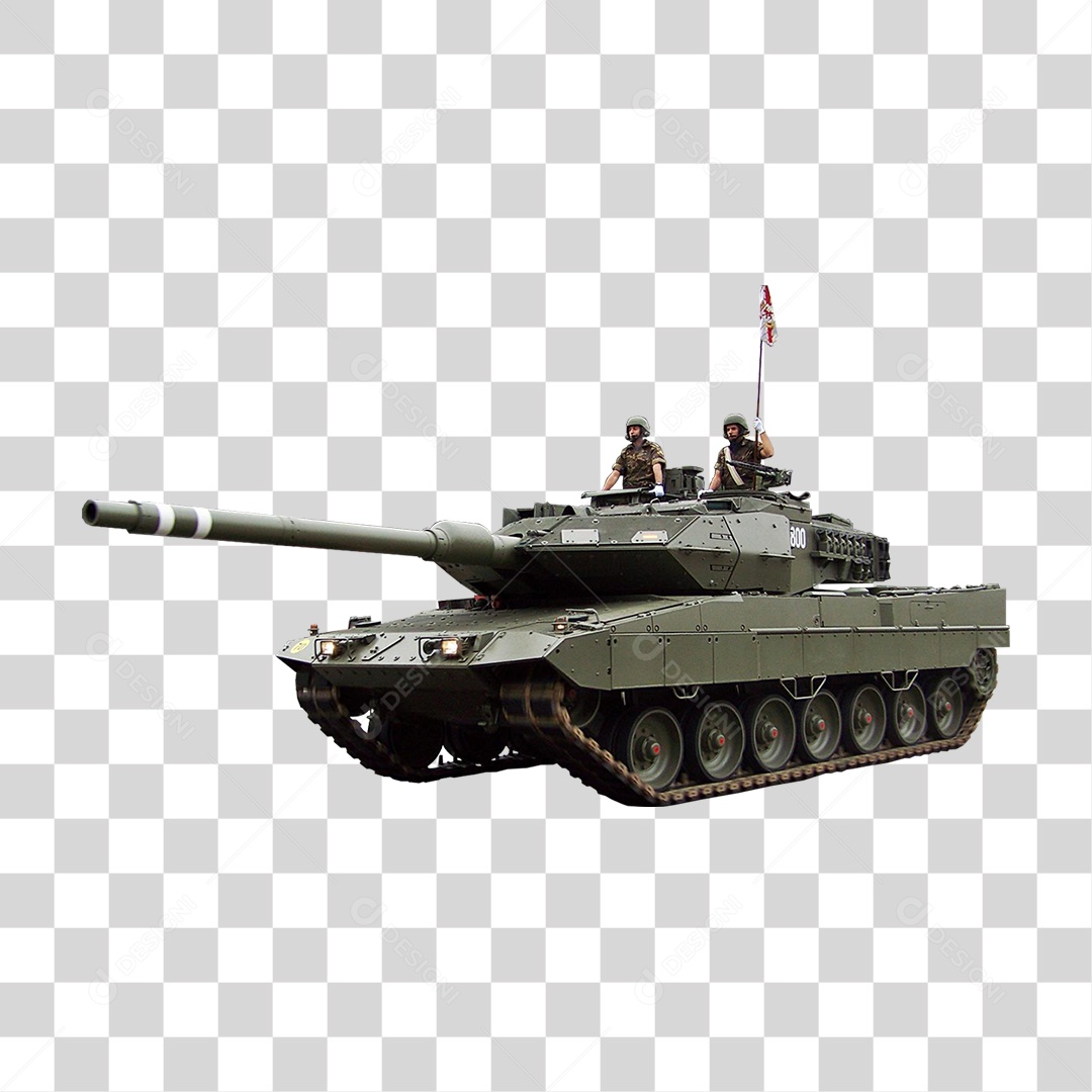 Tanque de Guerra PNG Transparente