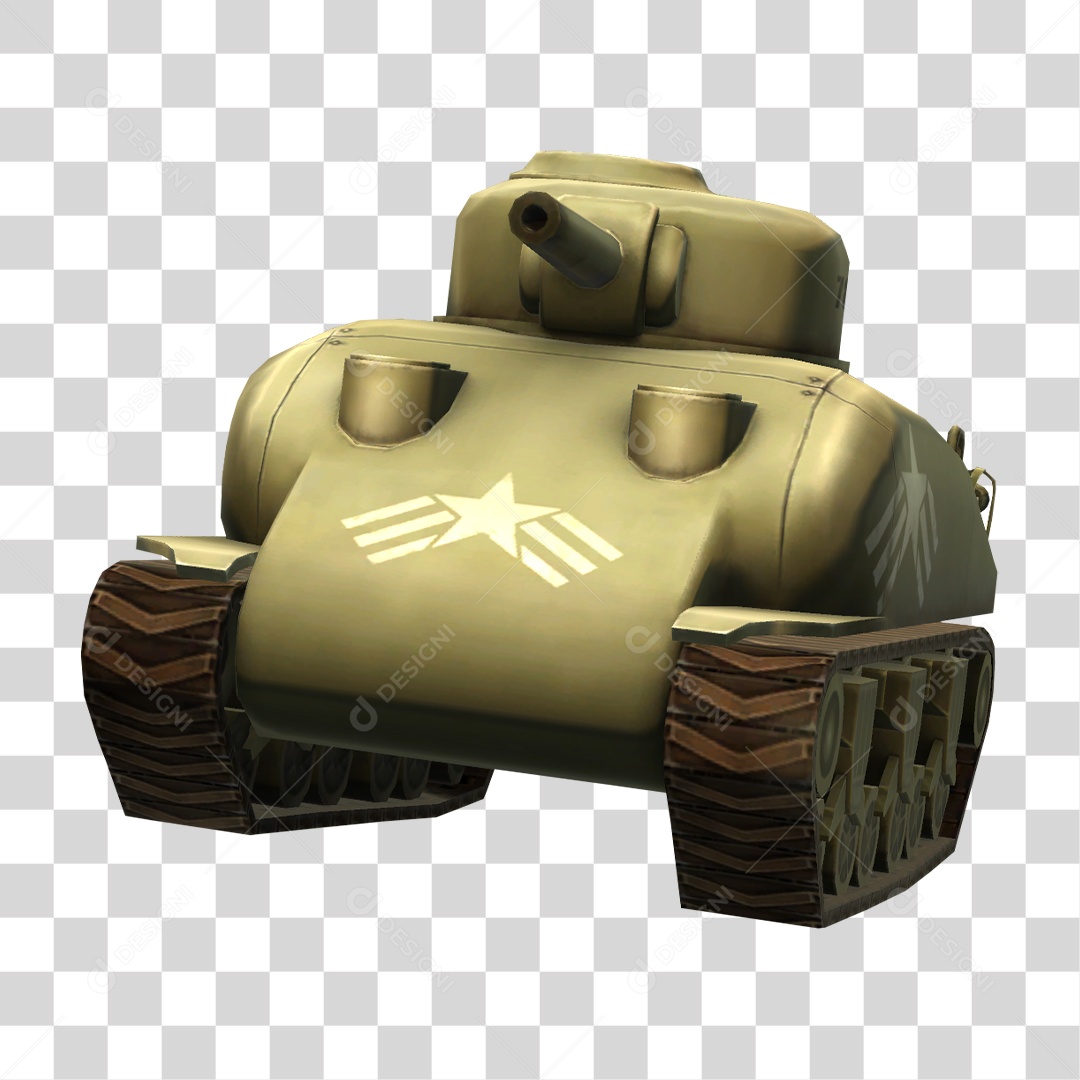 Tanque de Guerra PNG Transparente