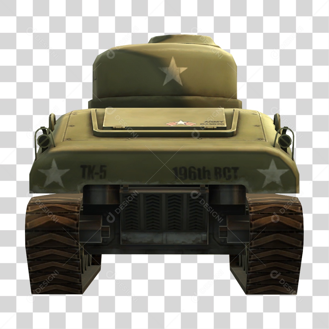 Tanque de Guerra PNG Transparente