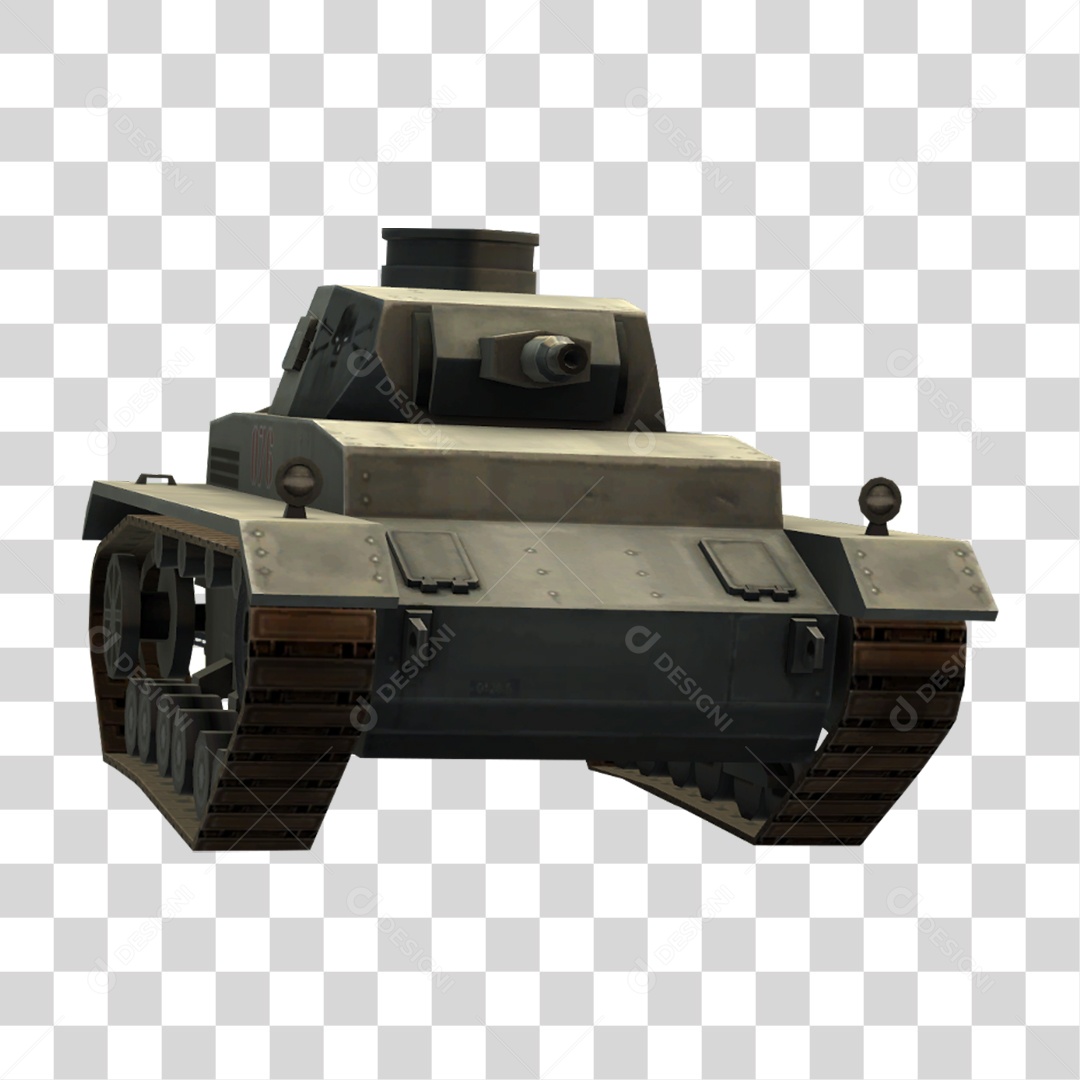 Tanque de Guerra PNG Transparente