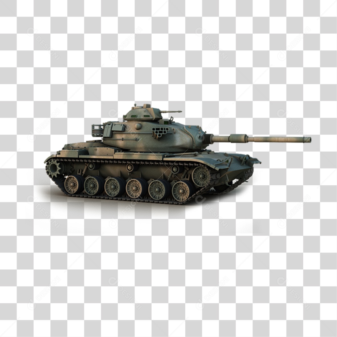 Tanque de Guerra PNG Transparente