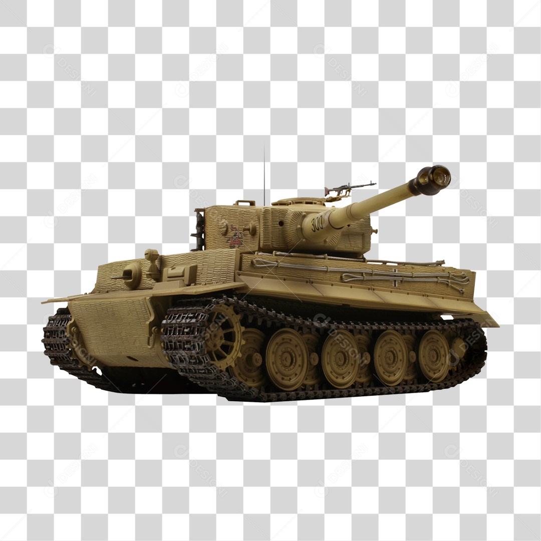 Tanque de Guerra PNG Transparente