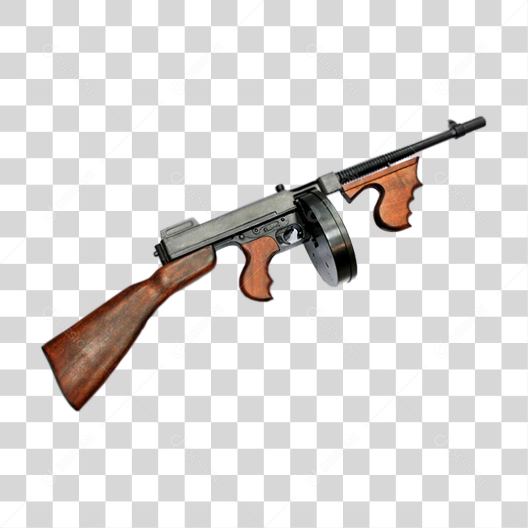 Metralhadora PNG Transparente