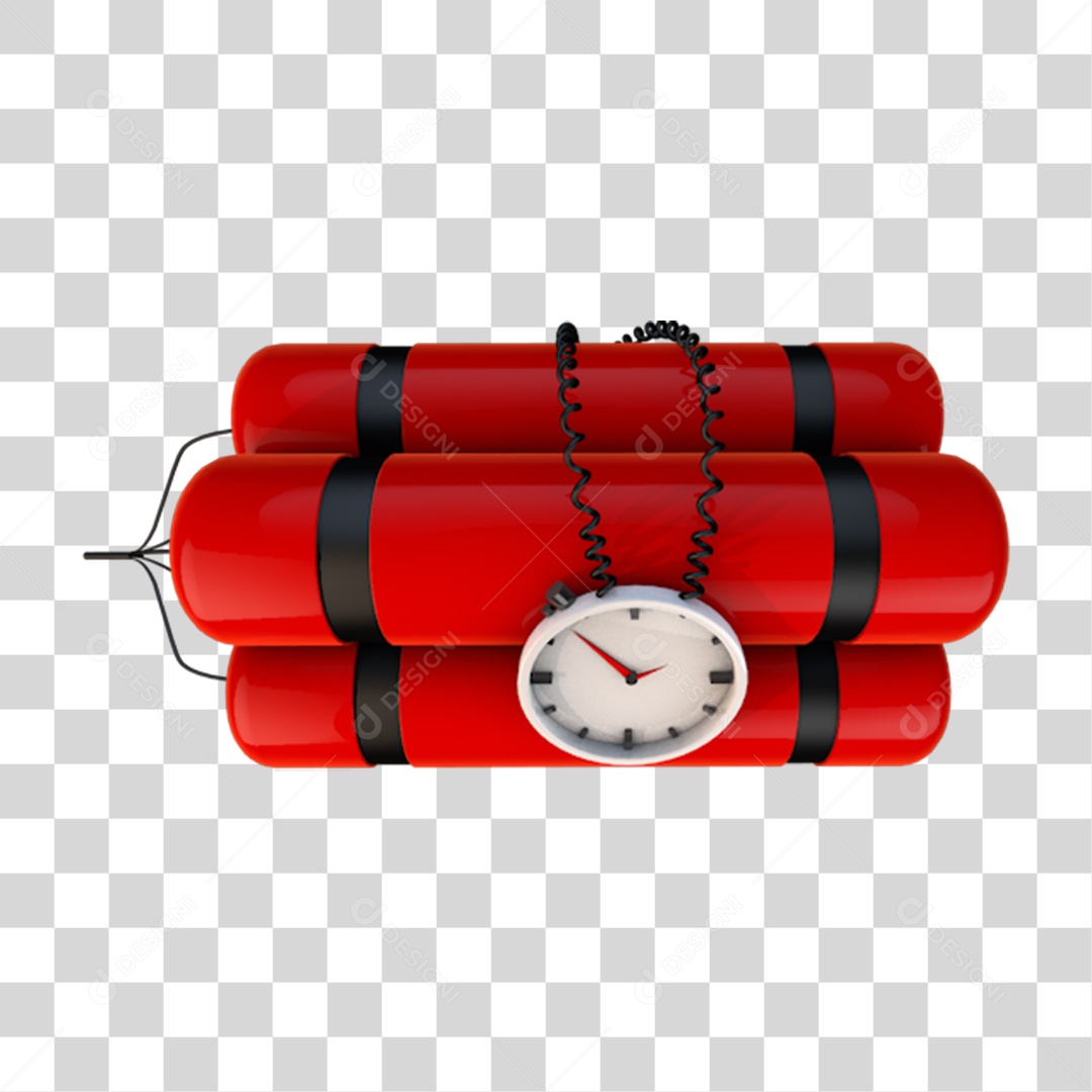 Bomba Dinamite PNG Transparente