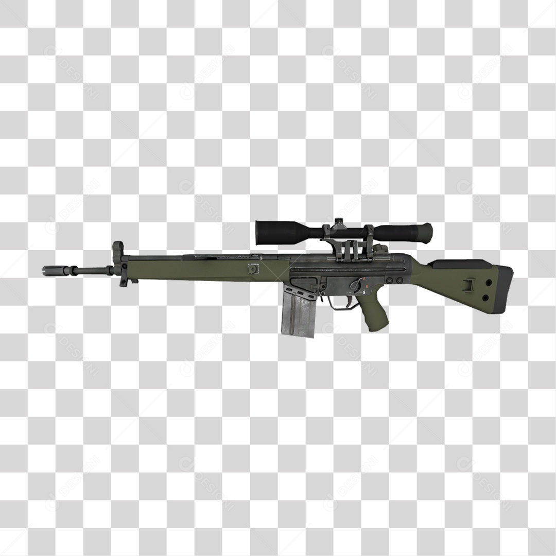 Rifle PNG Transparente