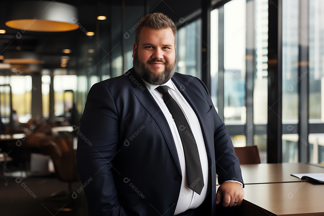 Empresário plus size
