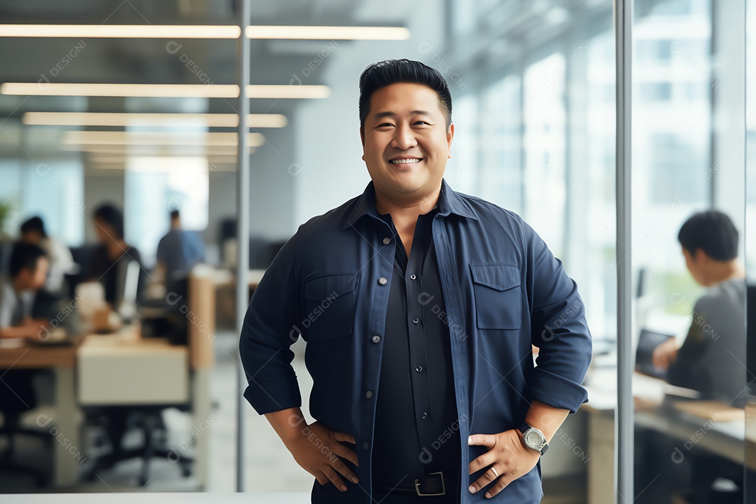 Empresário plus size