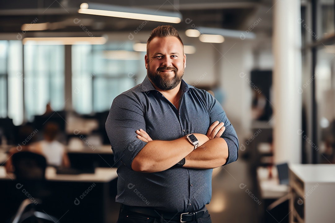 Empresário plus size