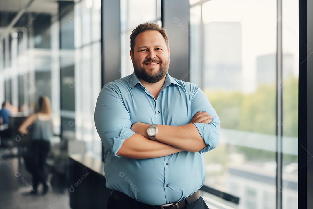 Empresário plus size