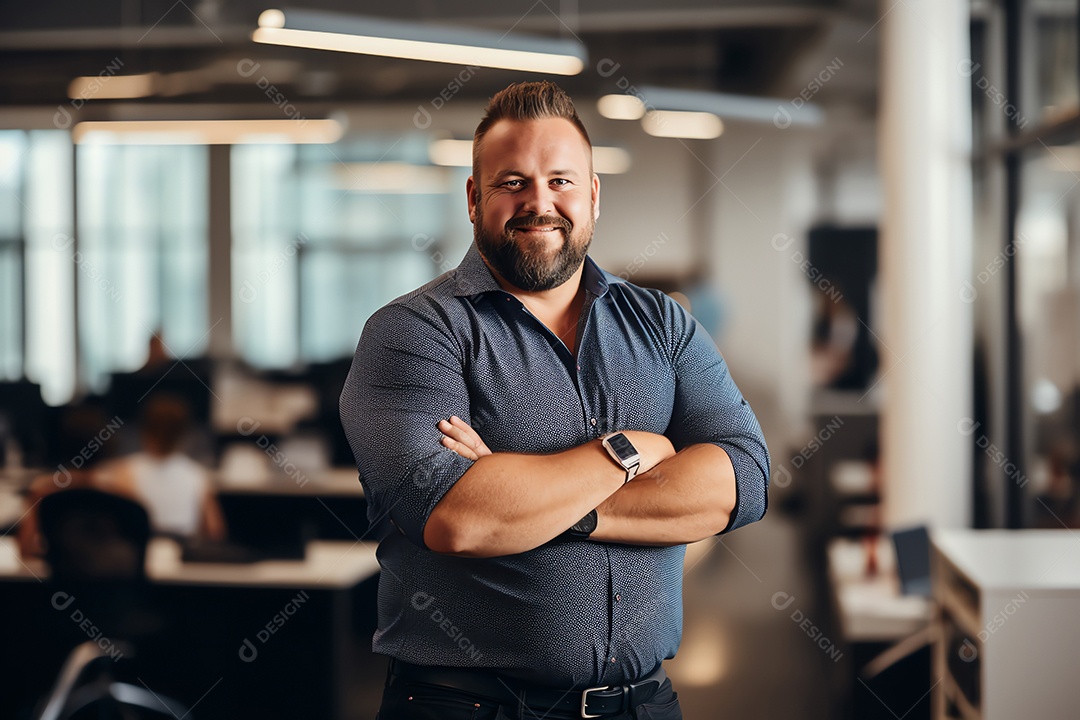 Empresário plus size