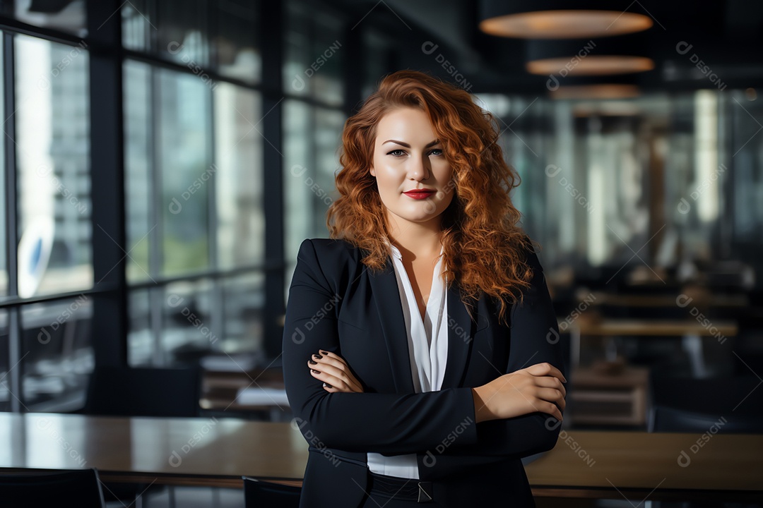 Empresária plus size