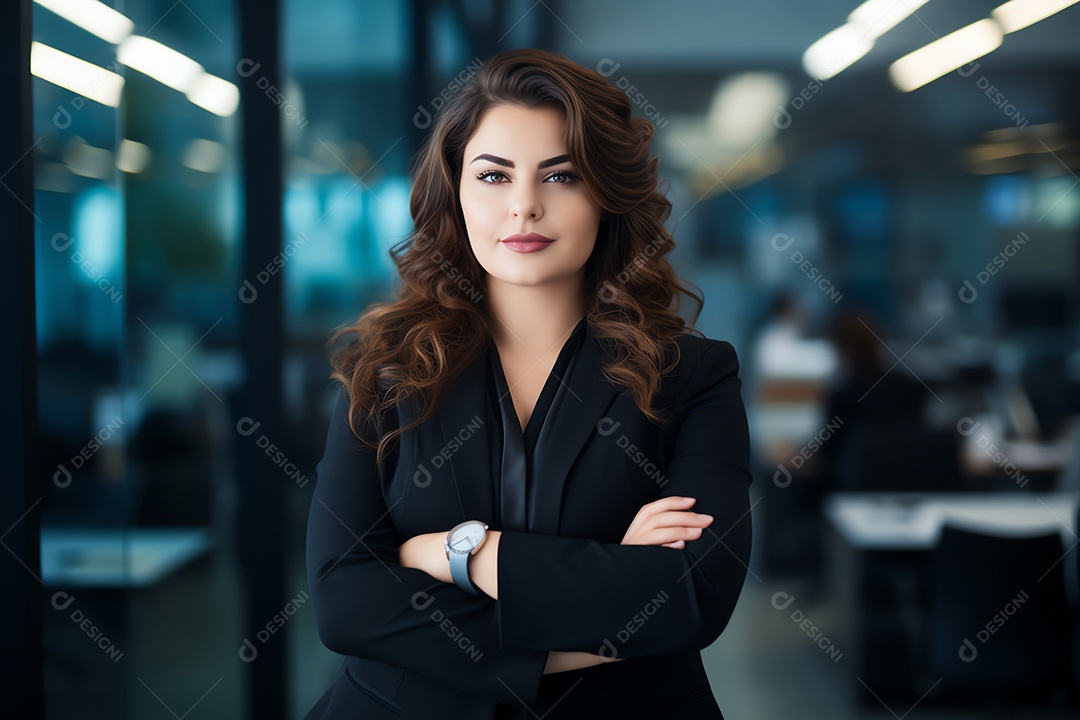 Empresária plus size