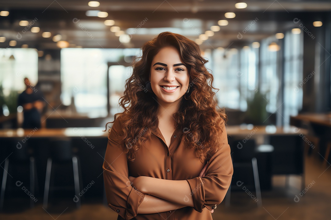 Empresária plus size