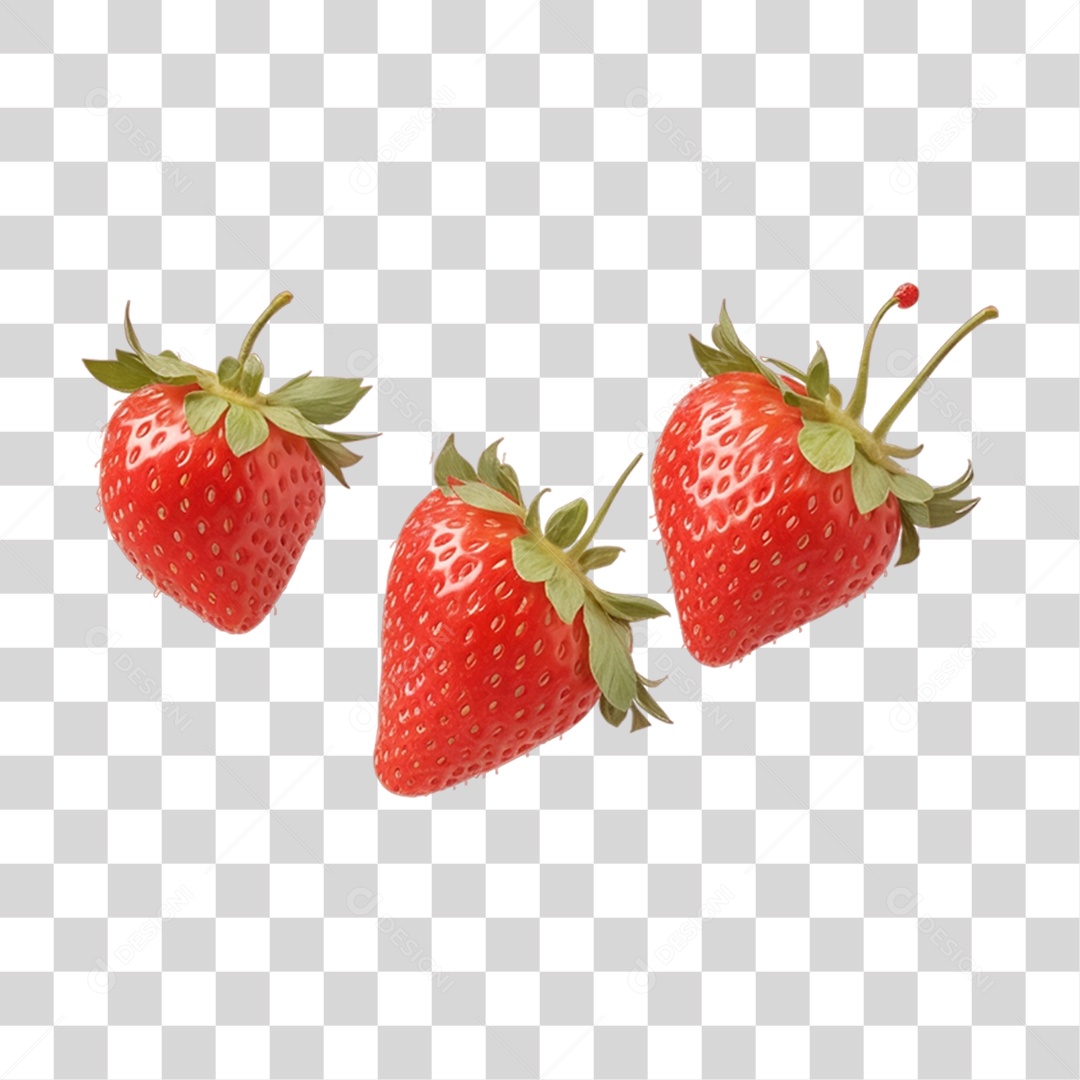 Frutas Morango Suco PNG Transparente