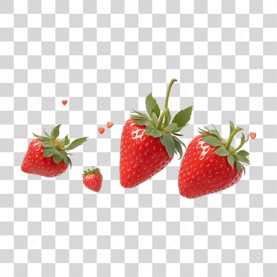 Frutas Morango Suco PNG Transparente