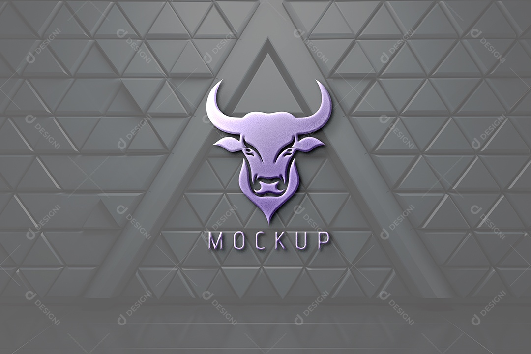 Mockup Logo de Empresa PSD Editável