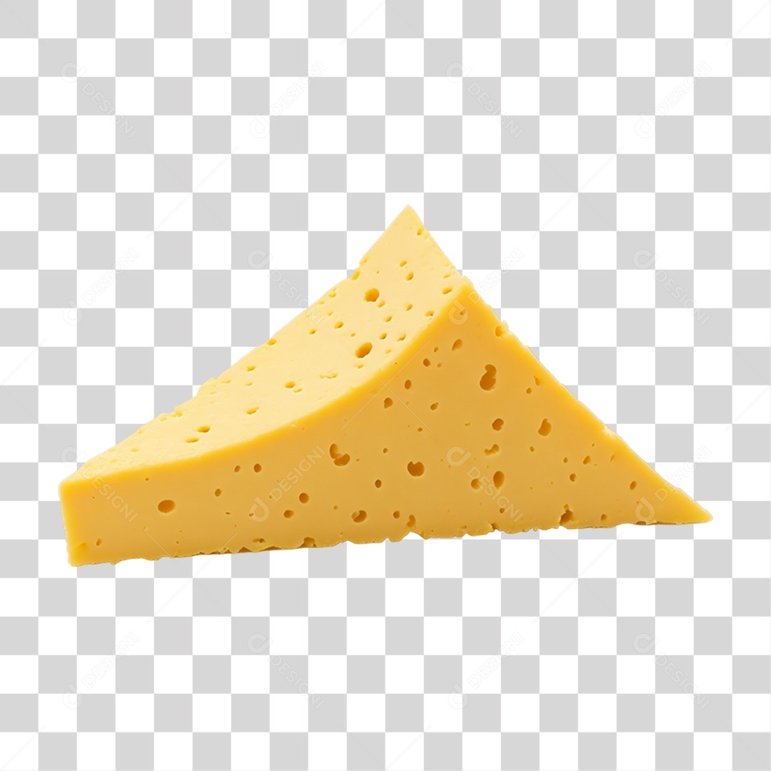 Pedaço Fatia de Queijo PNG Transparente