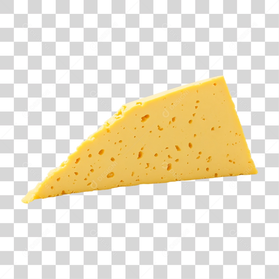 Pedaço Fatia de Queijo PNG Transparente