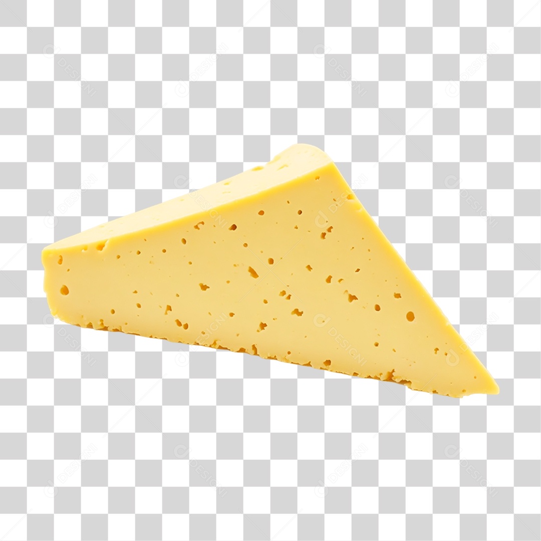 Pedaço Fatia de Queijo PNG Transparente
