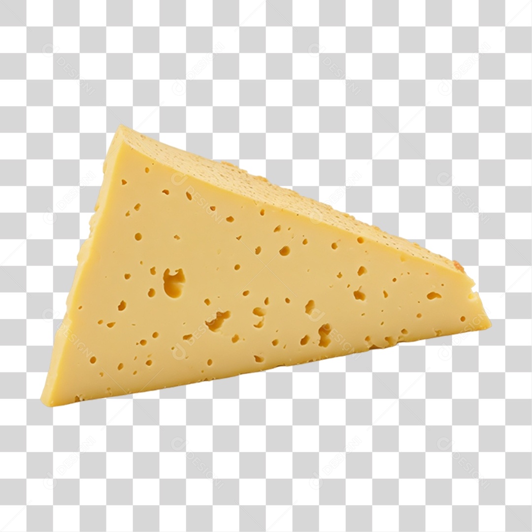 Pedaço Fatia de Queijo PNG Transparente