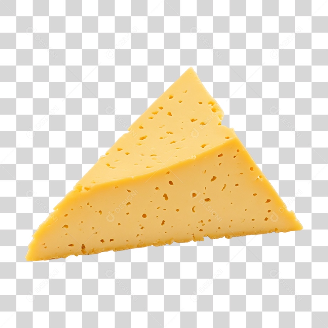 Pedaço Fatia de Queijo PNG Transparente