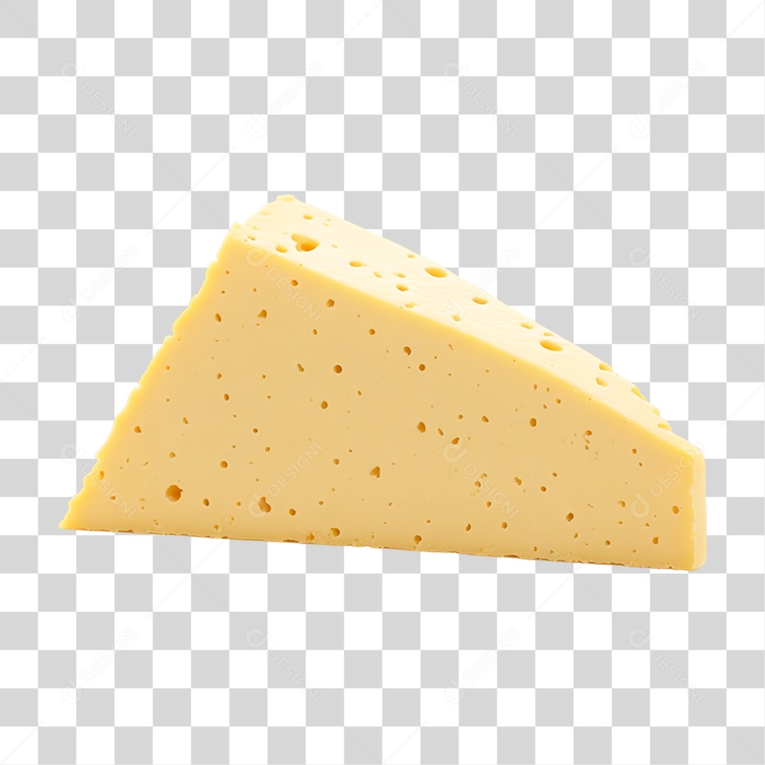 Pedaço Fatia de Queijo PNG Transparente