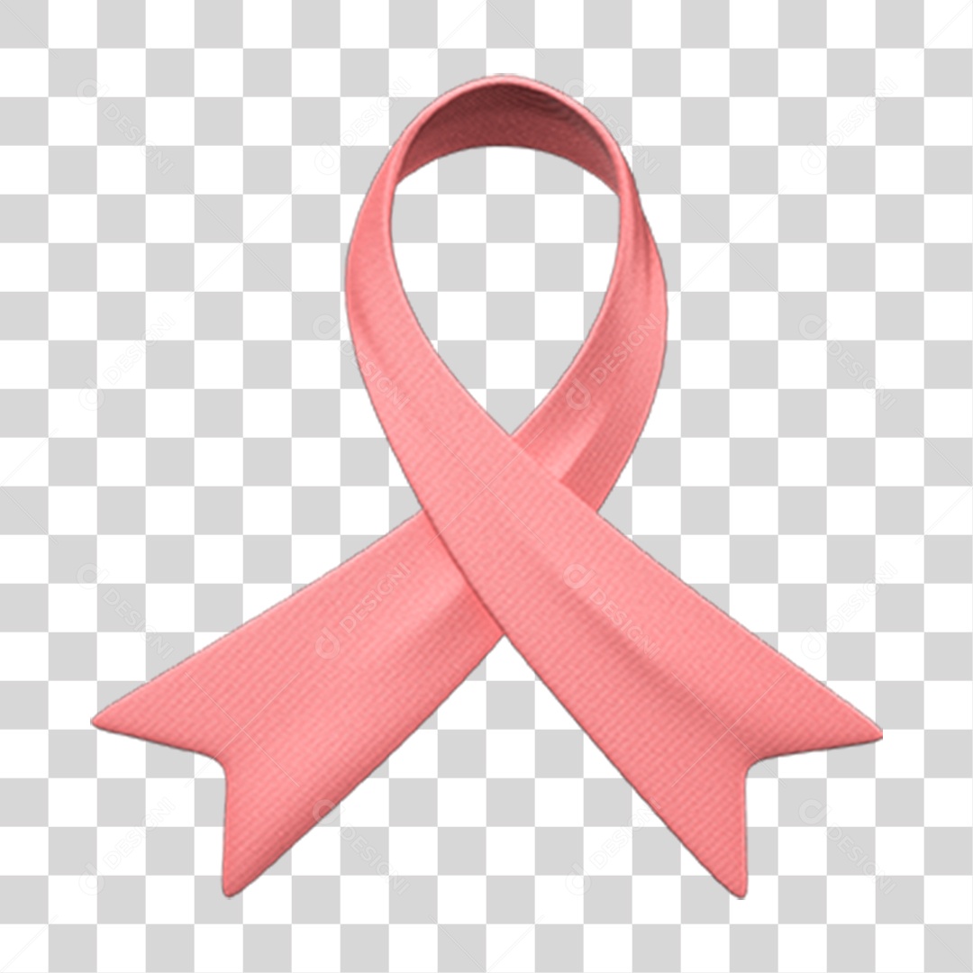 Laço Rosa Outubro Rosa PNG Transparente