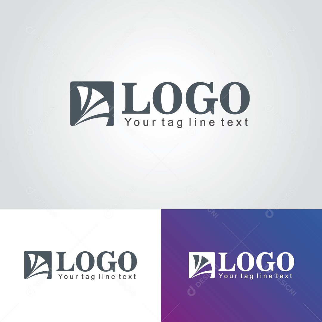 Modelo de Logotipo Ilustração Vetor EPS Editável