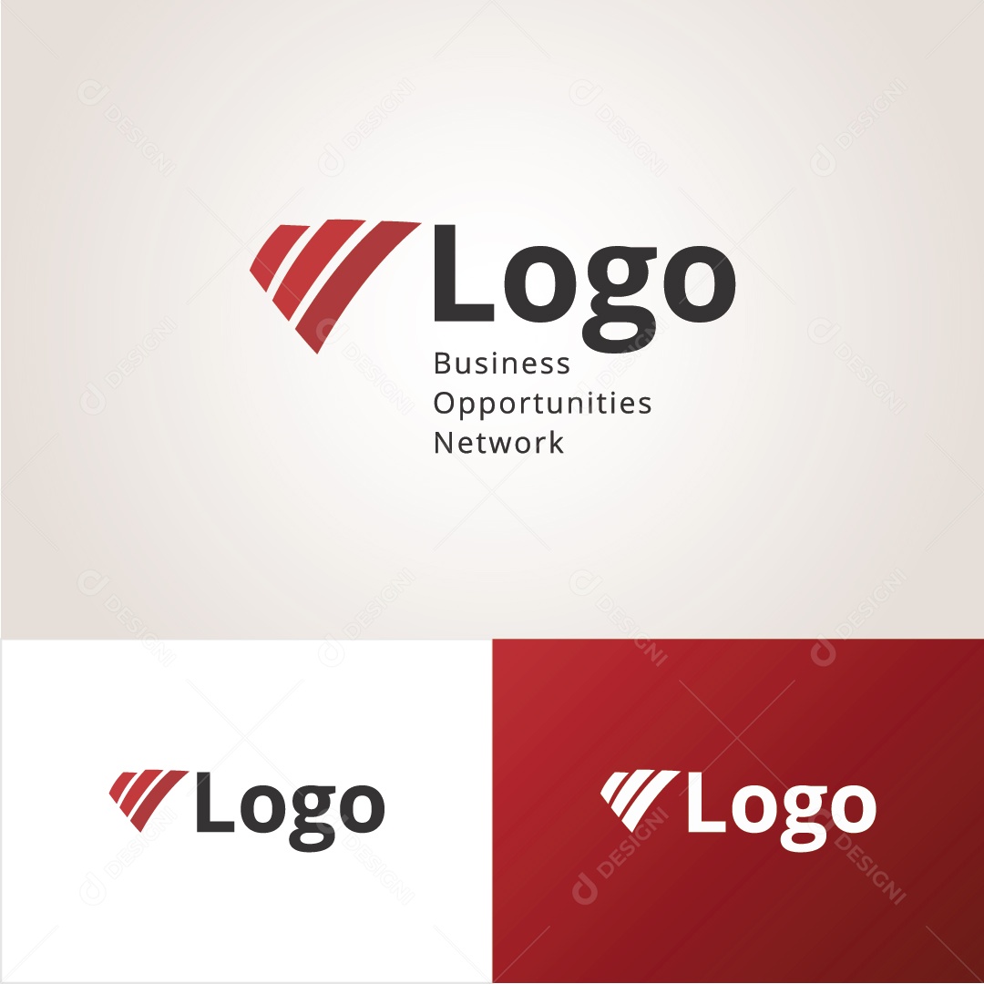 Modelo de Logotipo Ilustração Vetor EPS Editável