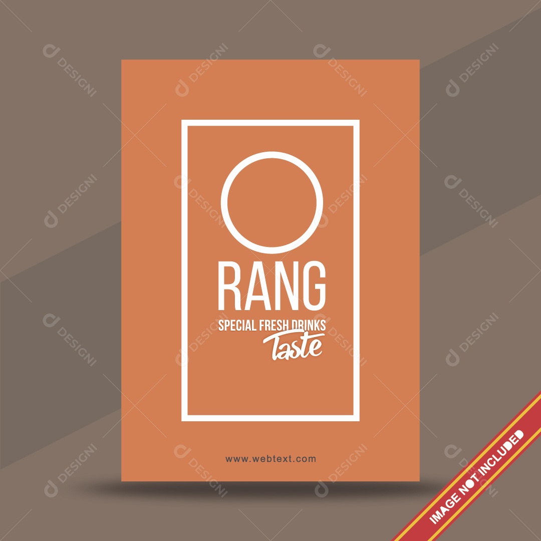 Modelo de Capa de Brochura Ilustração Vetor EPS Editável