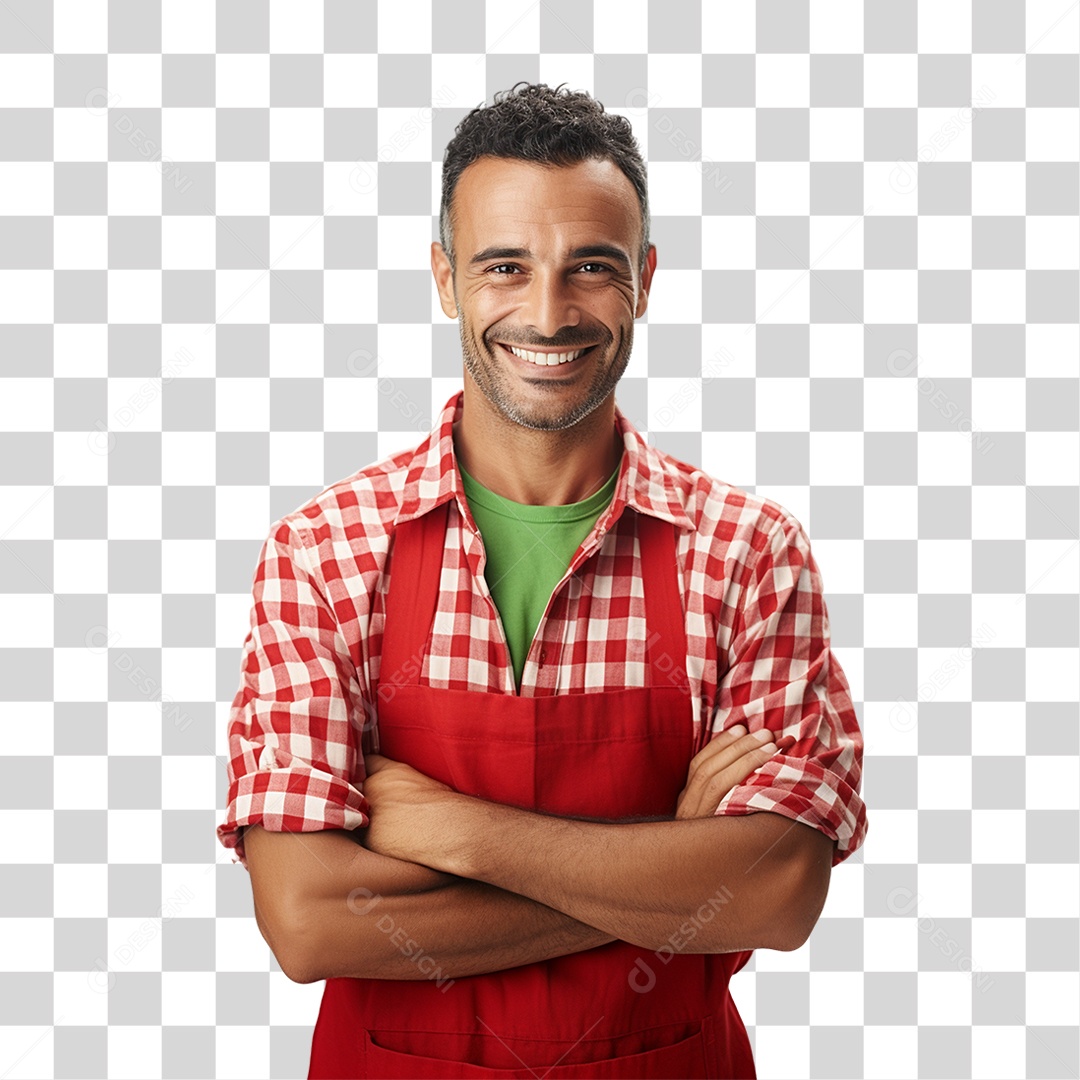 Homem Agricultor PNG Transparente