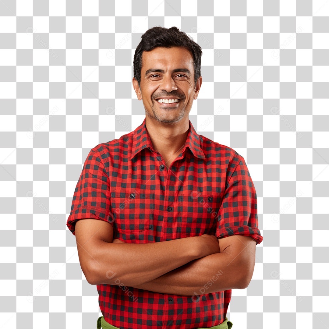 Homem Agricultor PNG Transparente