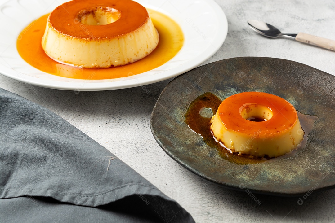 Pudim de leite condensado